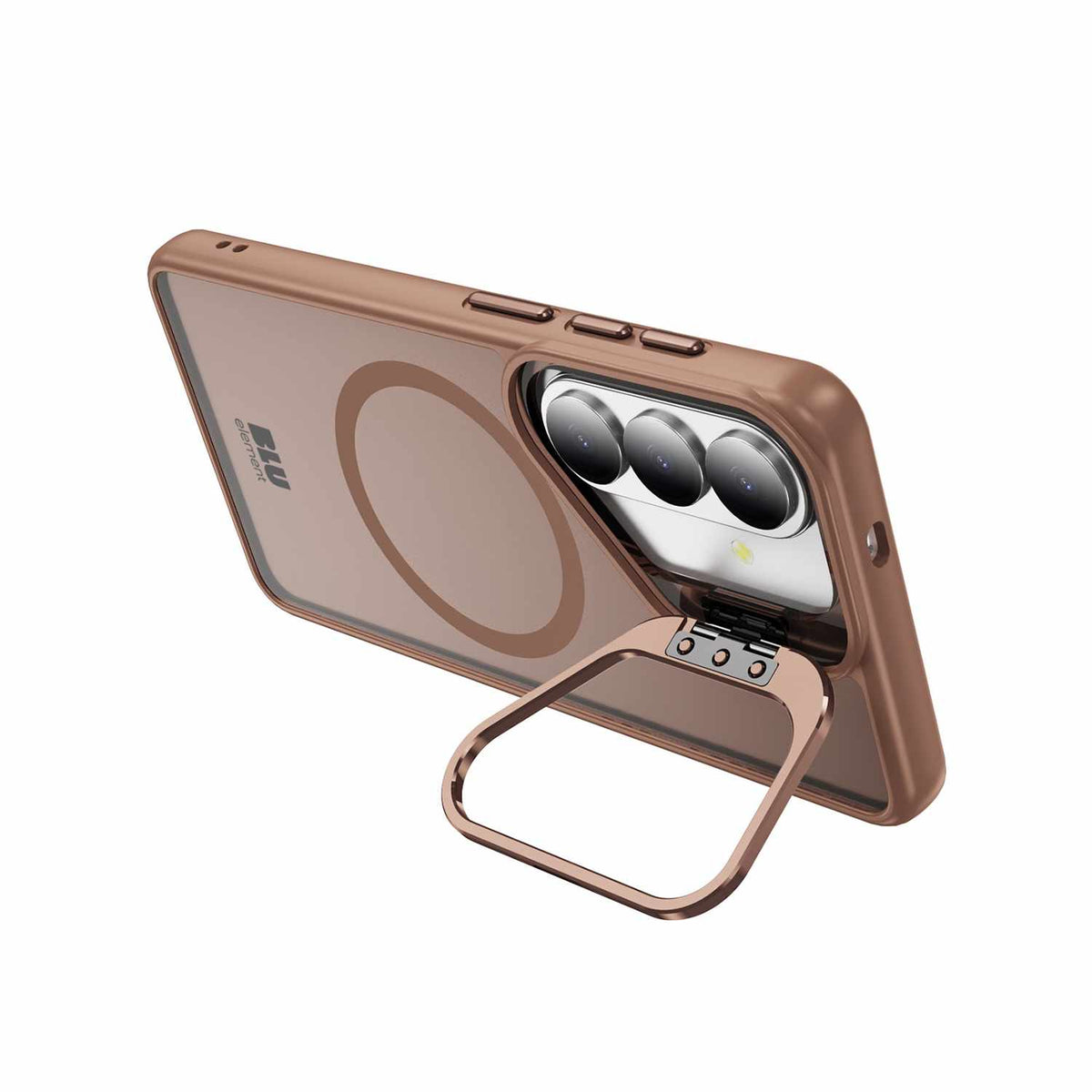 Blu Element Chromatic Kick with Magnets Case Brown for Galaxy S26