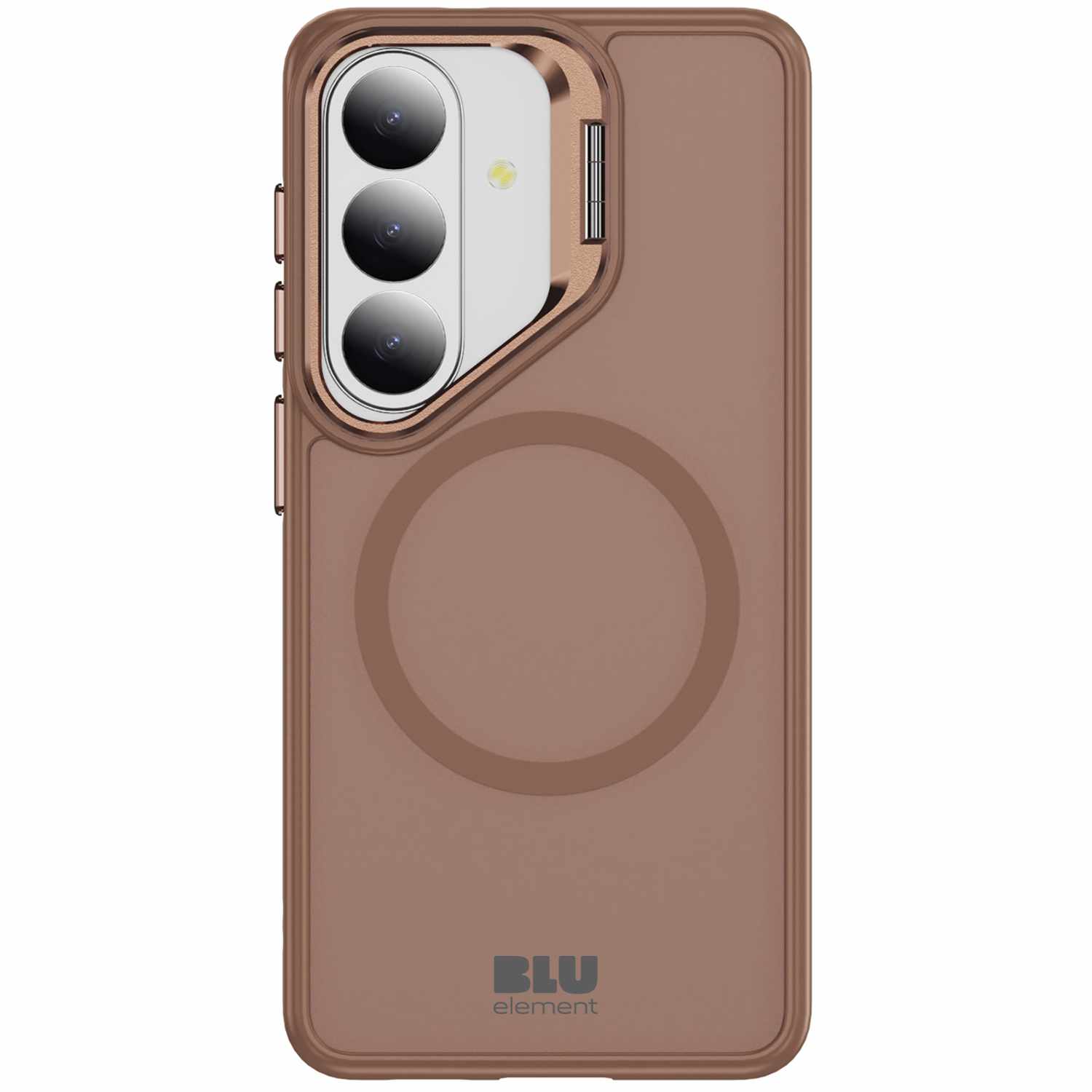 Blu Element Chromatic Kick with Magnets Case Brown for Galaxy S26+, Galaxy S25+, Galaxy S24+