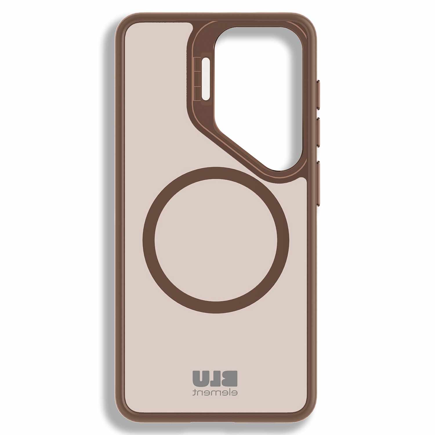 Blu Element Chromatic Kick with Magnets Case Brown for Galaxy S26+, Galaxy S25+, Galaxy S24+