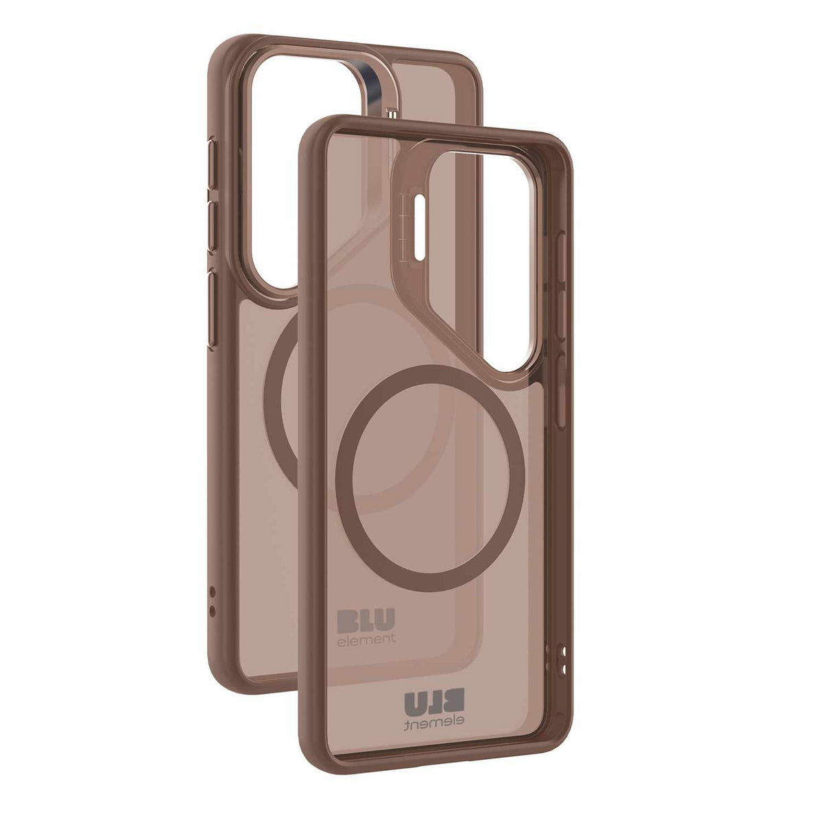 Blu Element Chromatic Kick with Magnets Case Brown for Galaxy S26+, Galaxy S25+, Galaxy S24+