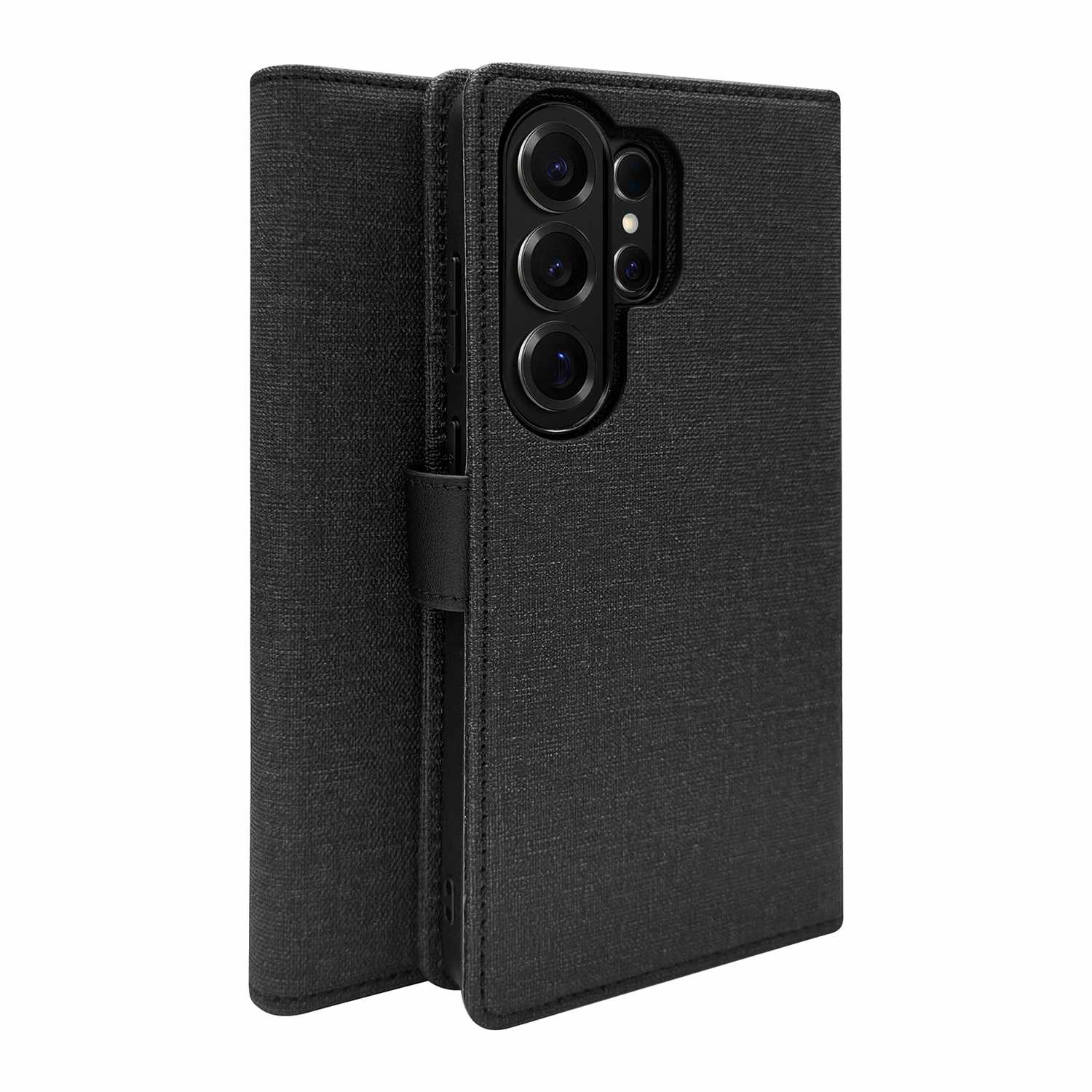 Blu Element Folio 2-in-1 Case Black for Galaxy S26 Ultra