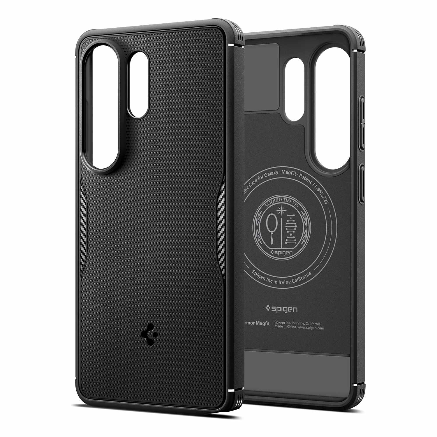 Spigen Core Armor Case with Magnets Matte Black for Galaxy S26 Ultra