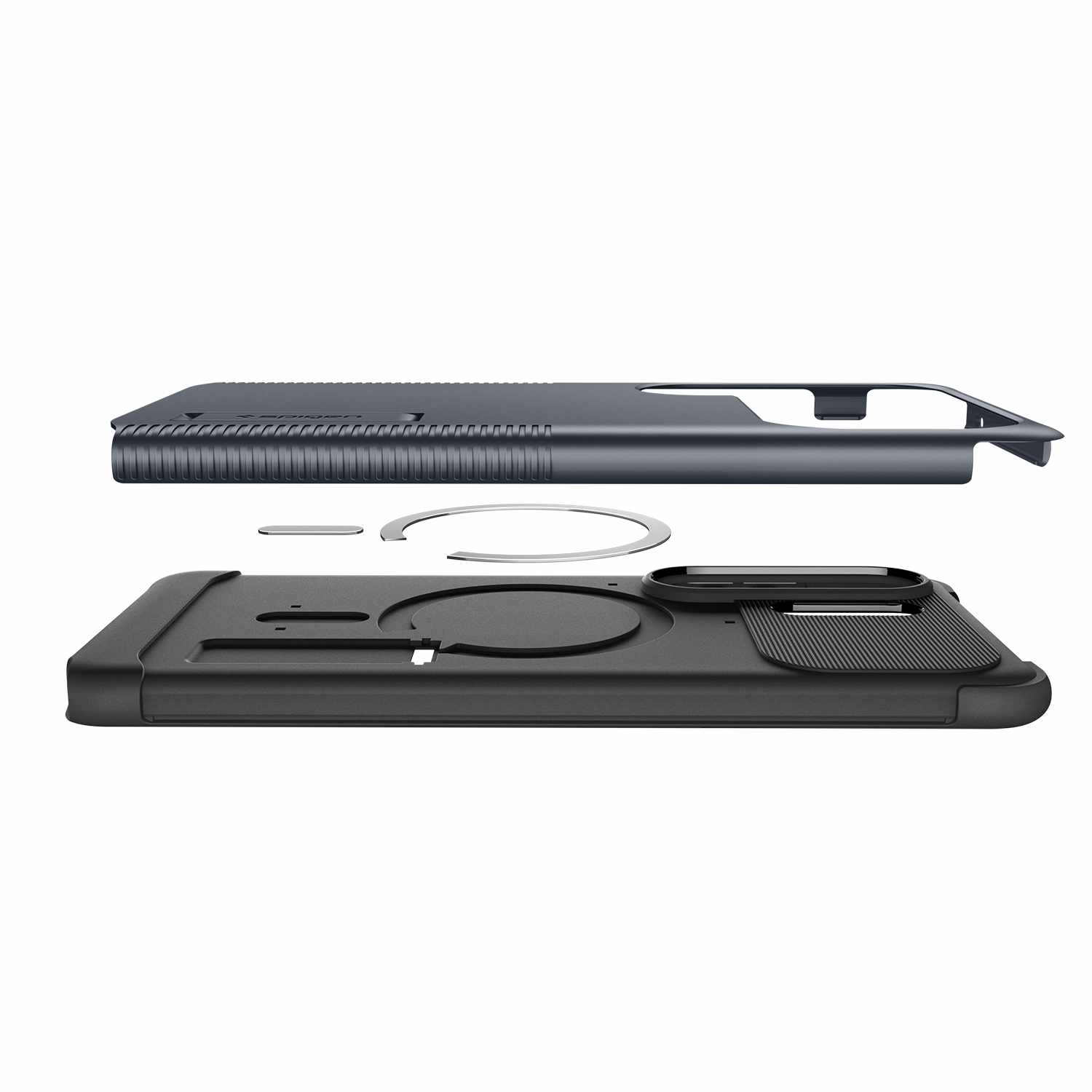 Spigen Slim Armor Case with Magnets Metal Slate for Galaxy S26 Ultra