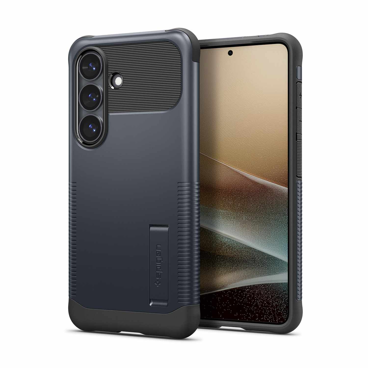 Spigen Slim Armor Case with Magnets Metal Slate for Galaxy S26+