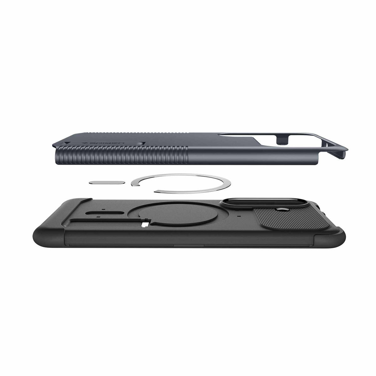Spigen Slim Armor Case with Magnets Metal Slate for Galaxy S26