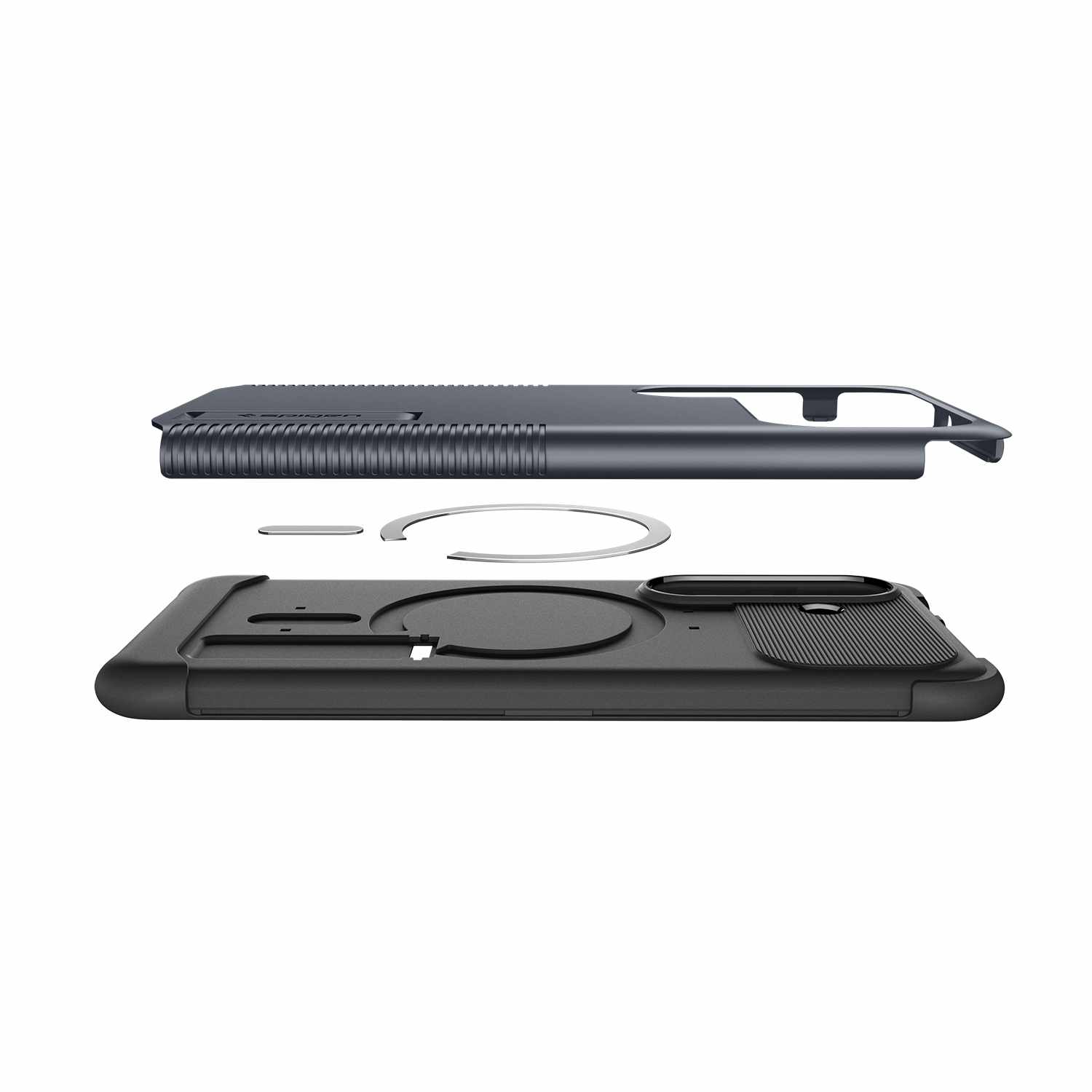 Spigen Slim Armor Case with Magnets Metal Slate for Galaxy S26