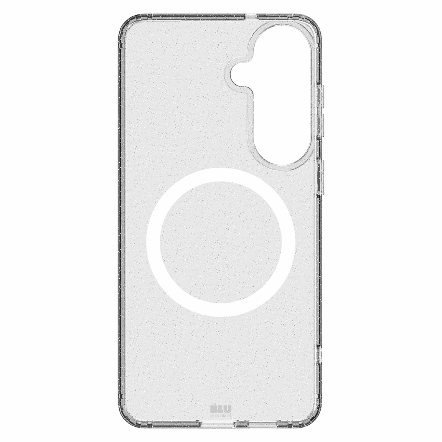 Blu Element Dropzone Rugged Glitter Case with Magnets Clear for Galaxy S26