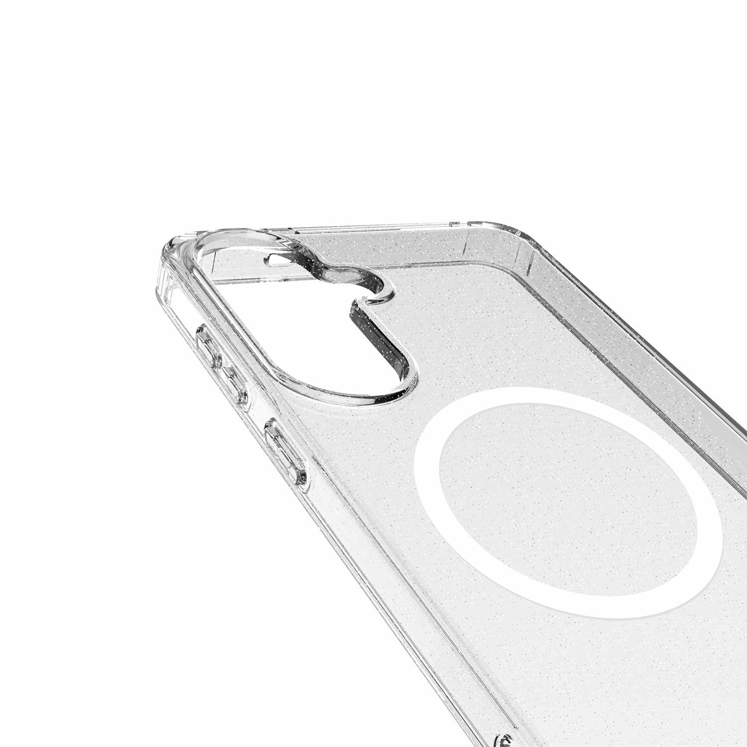 Blu Element Dropzone Rugged Glitter Case with Magnets Clear for Galaxy S26