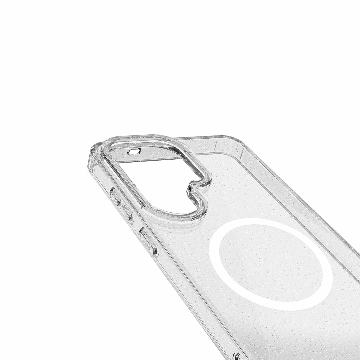 Blu Element Dropzone Rugged Glitter Case with Magnets Clear for Galaxy S26 Ultra