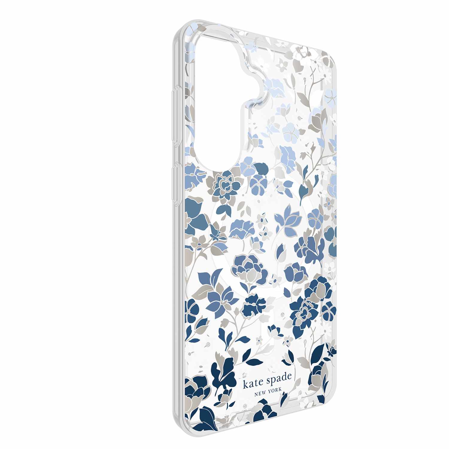 Kate Spade Protective Case w/Magnets Flowerbed Blue for Samsung Galaxy S26