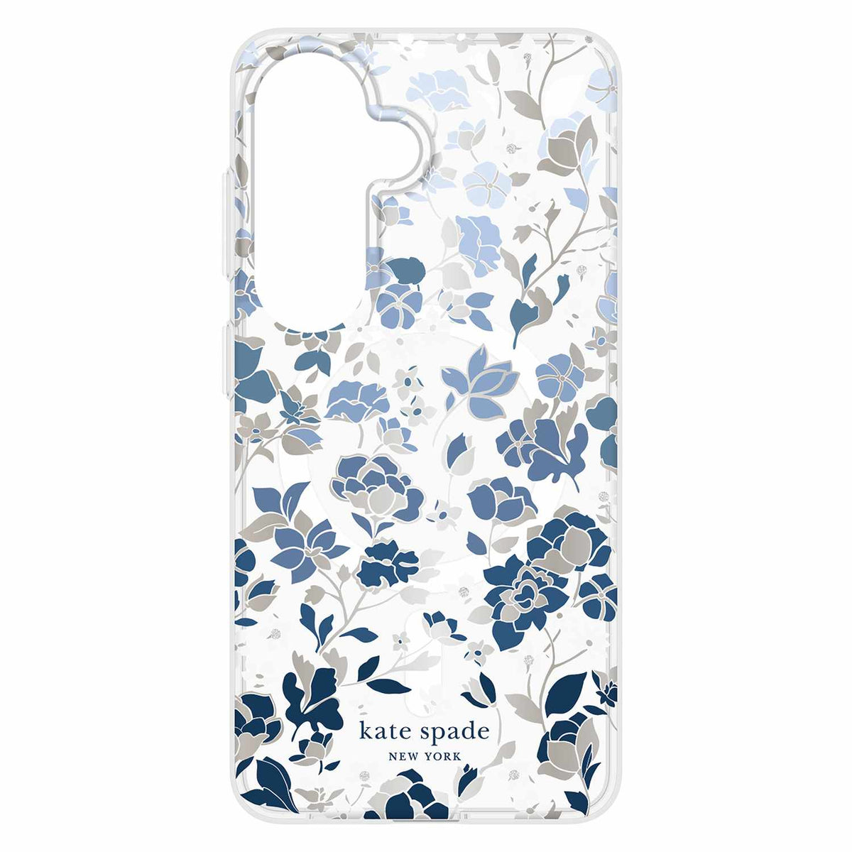 Kate Spade Protective Case w/Magnets Flowerbed Blue for Samsung Galaxy S26+