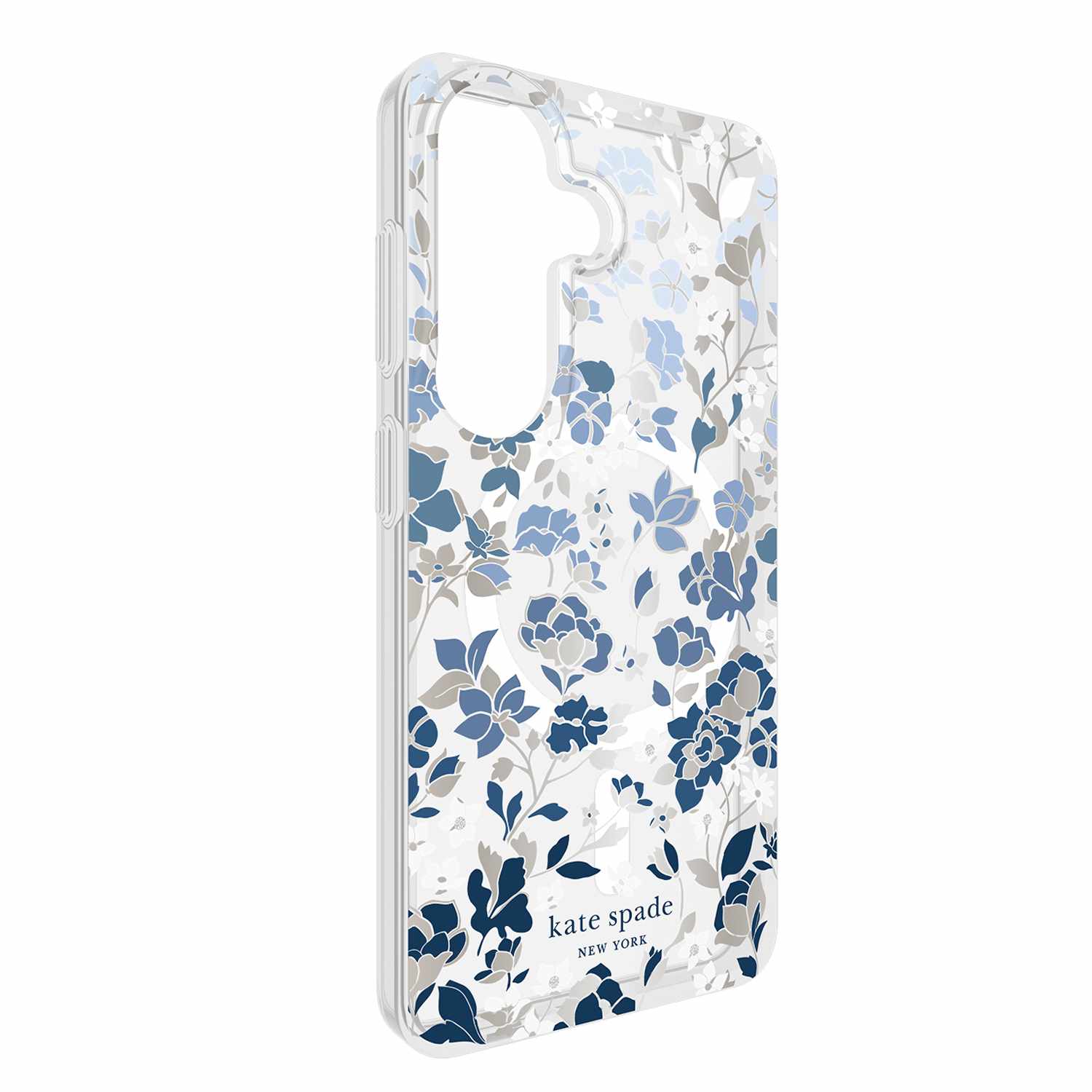 Kate Spade Protective Case w/Magnets Flowerbed Blue for Samsung Galaxy S26+