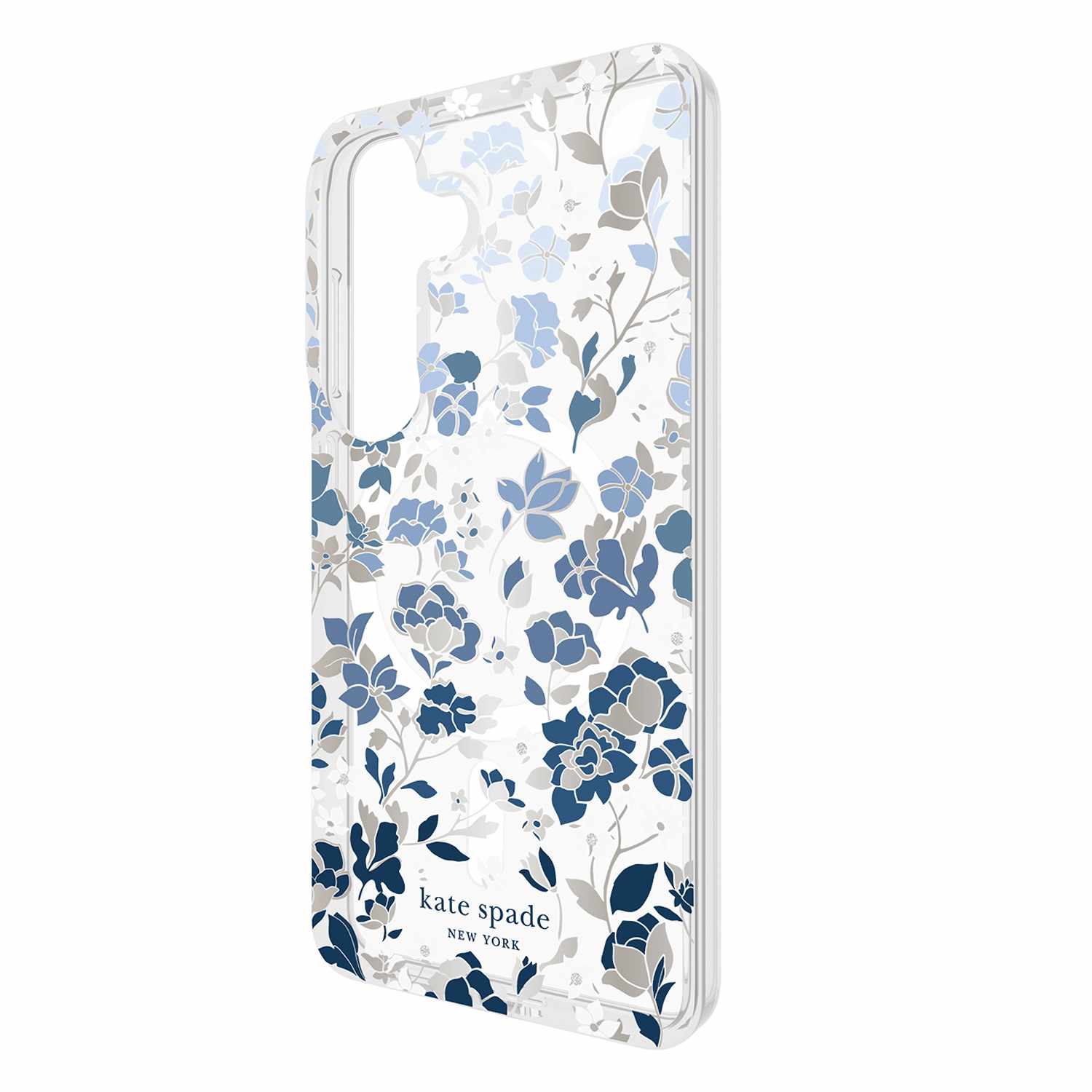 Kate Spade Protective Case w/Magnets Flowerbed Blue for Samsung Galaxy S26+