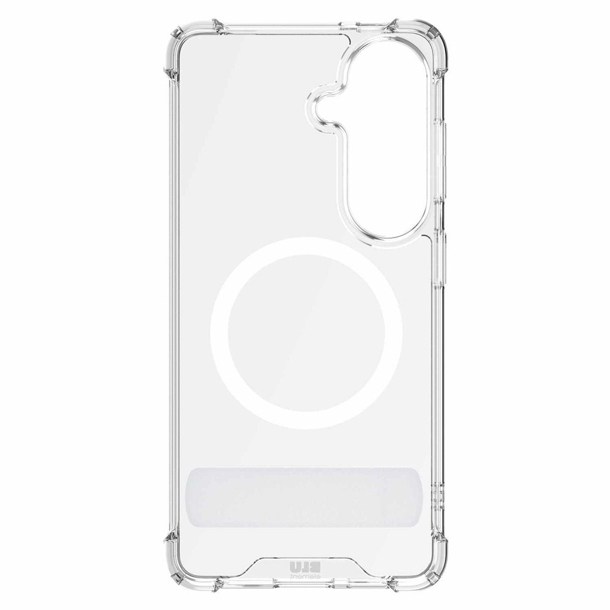 Blu Element Dropzone Rugged Kickstand Case with Magnets Clear for Galaxy S26+