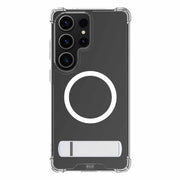 Blu Element Dropzone Rugged Kickstand Case with Magnets Clear for Galaxy S26 Ultra