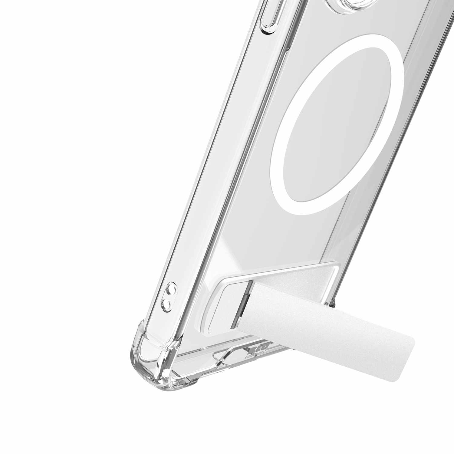 Blu Element Dropzone Rugged Kickstand Case with Magnets Clear for Galaxy S26 Ultra