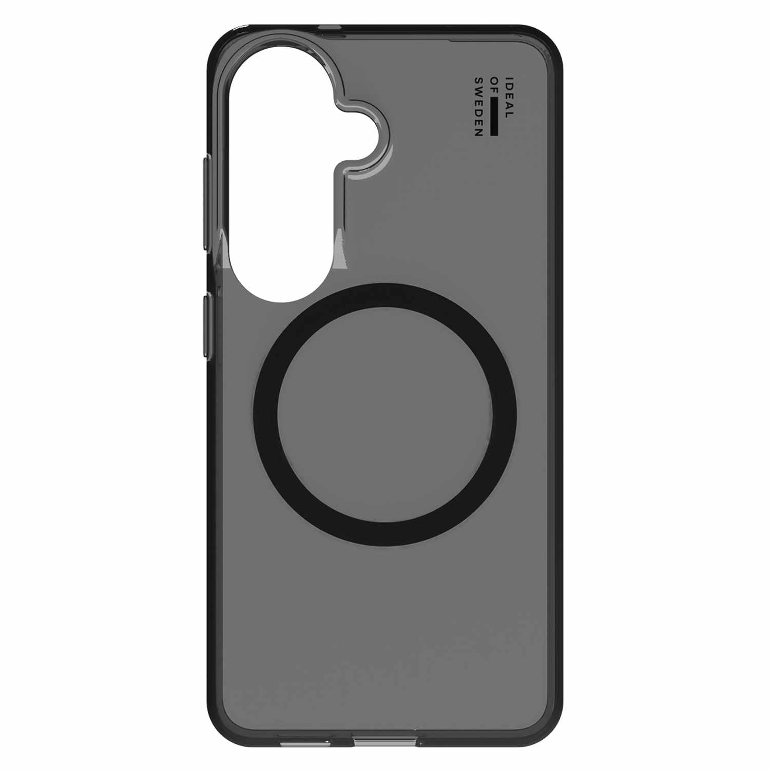 Ideal of Sweden Clear Case with Magnets Tinted Black for Galaxy S26