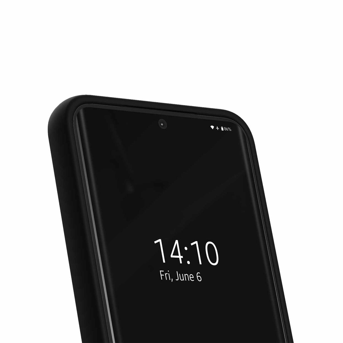 Ideal of Sweden Silicone Case with Magnets Black for Galaxy S26+