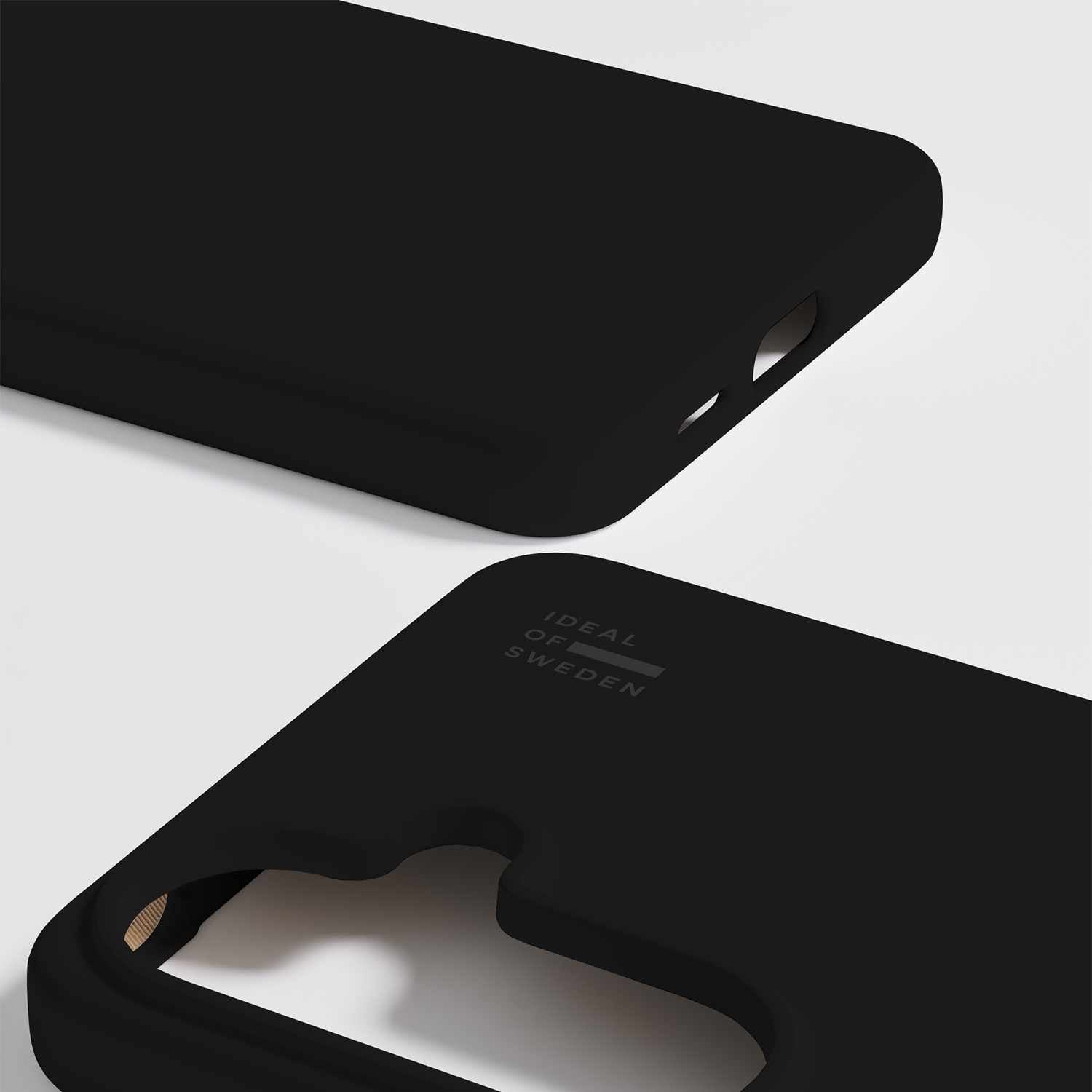 Ideal of Sweden Silicone Case with Magnets Black for Galaxy S26+