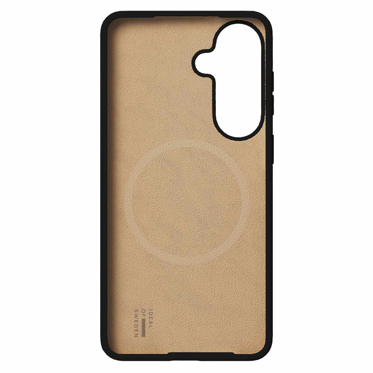 Ideal of Sweden Silicone Case Compatible with Magnets Black for Galaxy S26