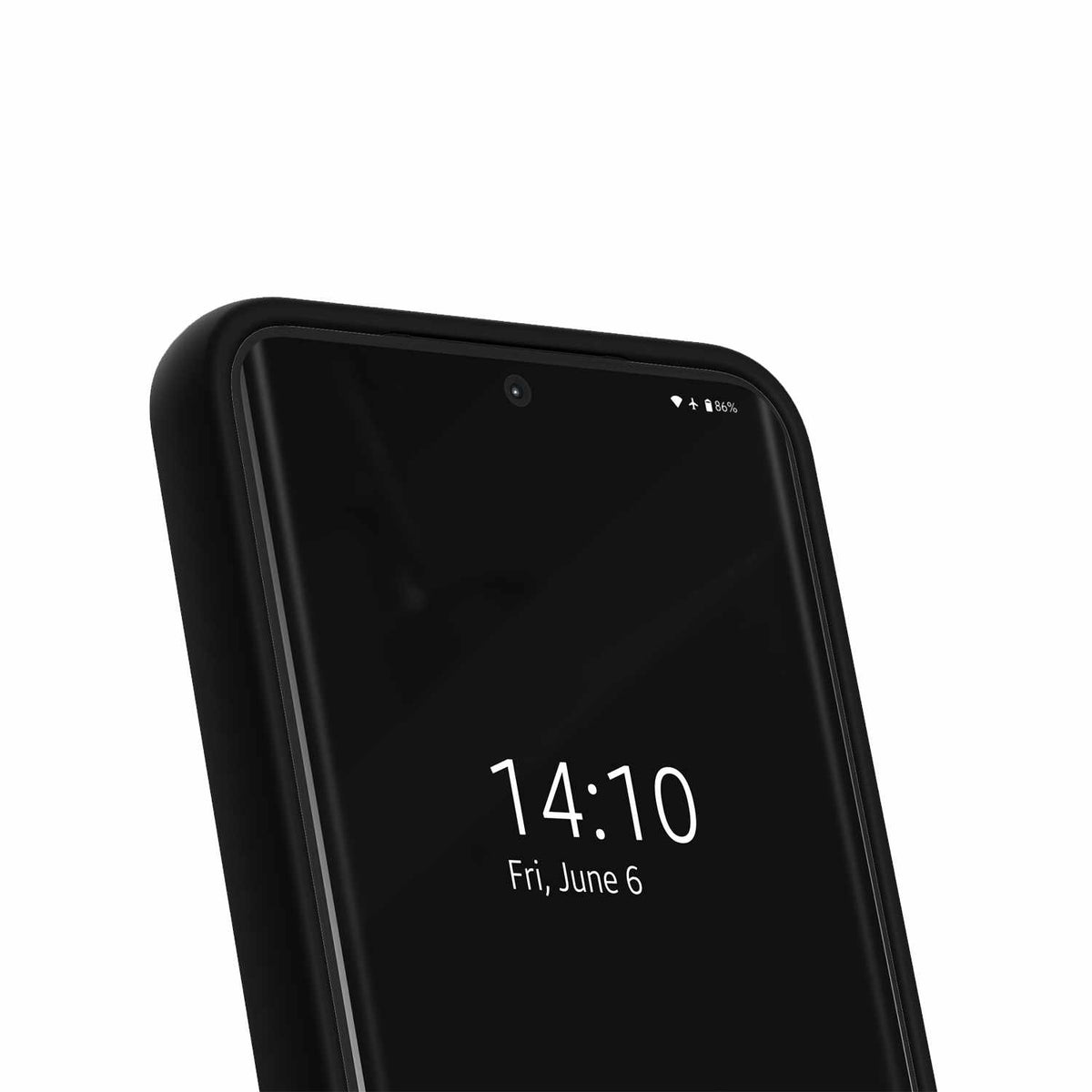 Ideal of Sweden Silicone Case Compatible with Magnets Black for Galaxy S26