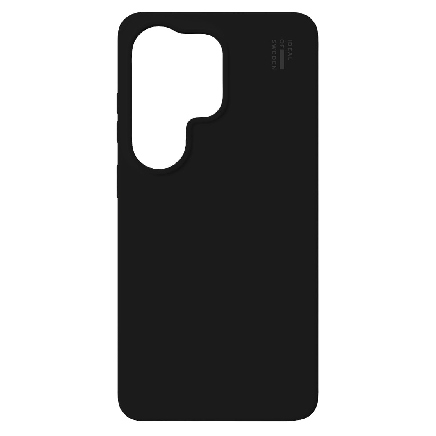 Ideal of Sweden Silicone Case Compatible with Magnets Black for Galaxy S26 Ultra