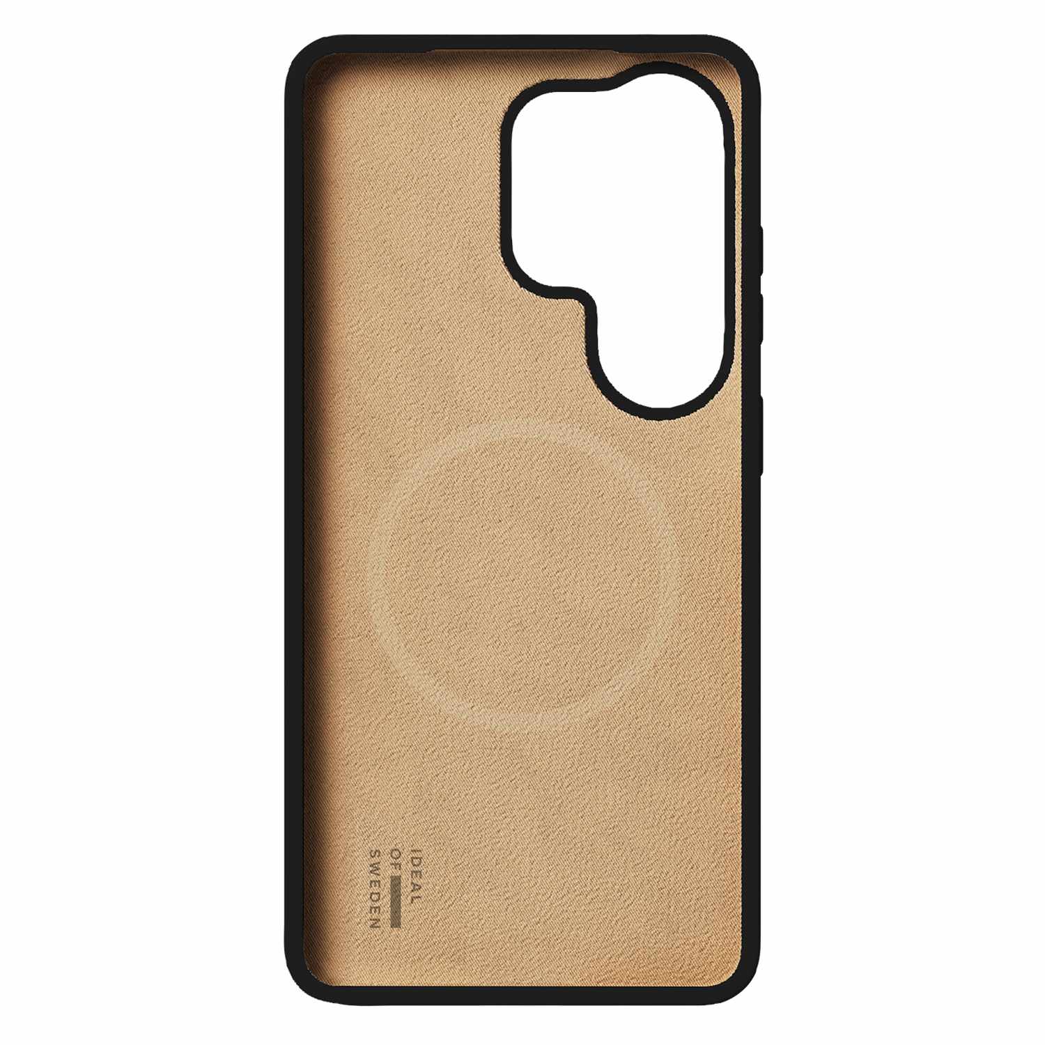 Ideal of Sweden Silicone Case Compatible with Magnets Black for Galaxy S26 Ultra