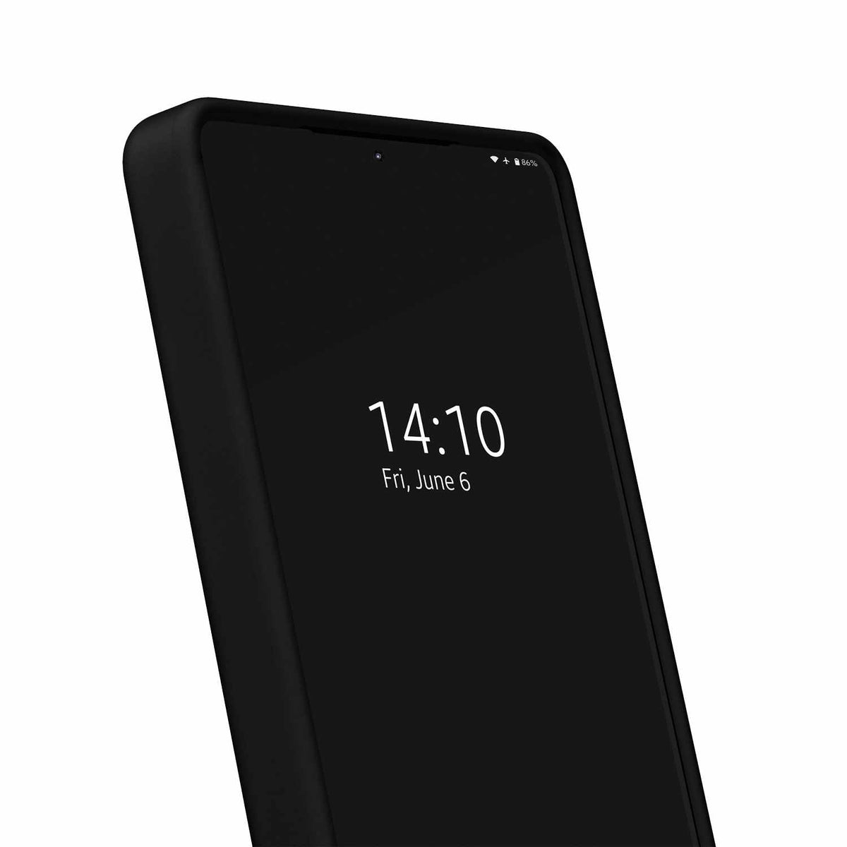 Ideal of Sweden Silicone Case Compatible with Magnets Black for Galaxy S26 Ultra