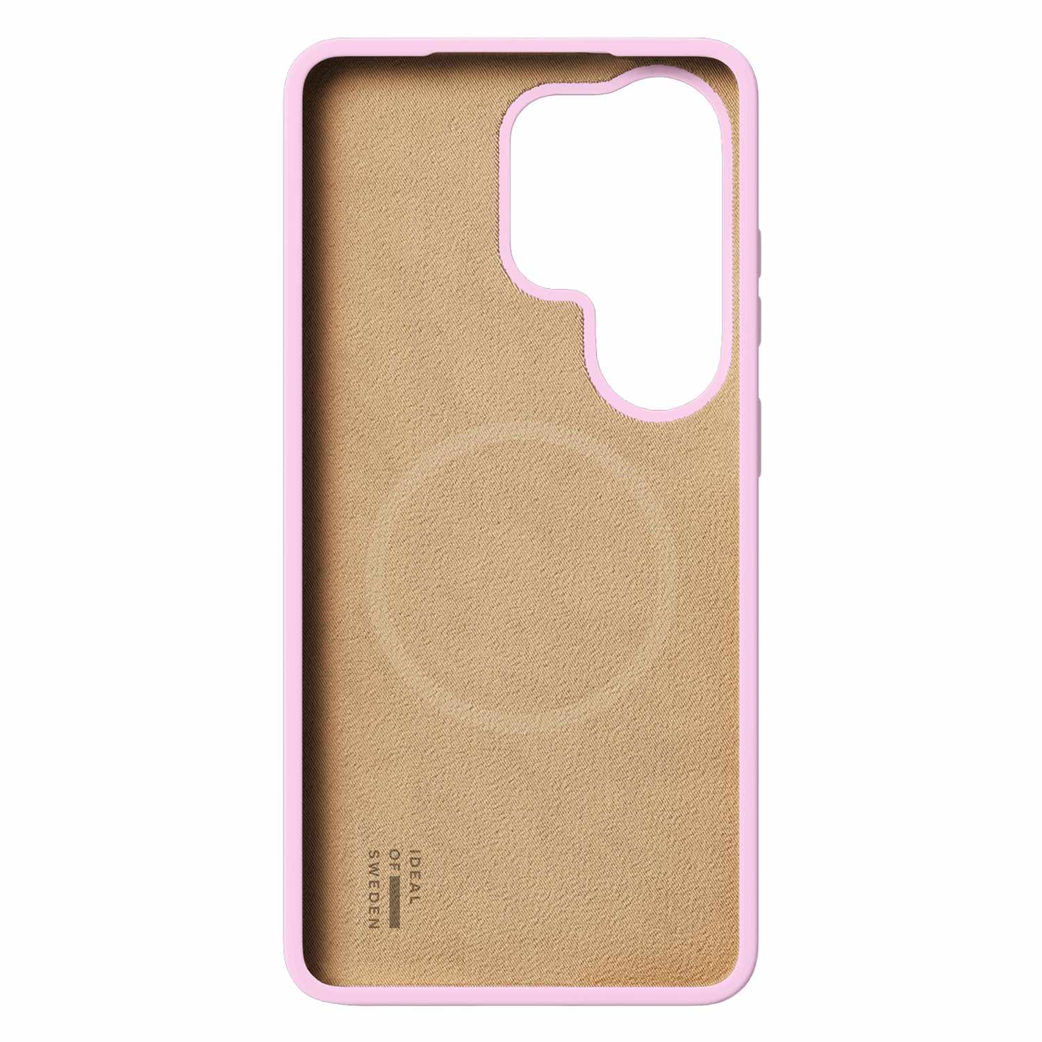 Ideal of Sweden Silicone Case Compatible with Magnets Bubblegum Pink for Galaxy S26 Ultra