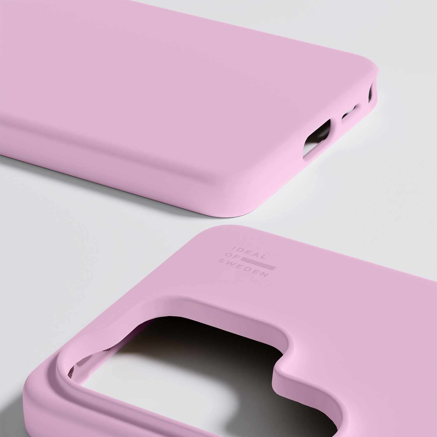 Ideal of Sweden Silicone Case Compatible with Magnets Bubblegum Pink for Galaxy S26 Ultra