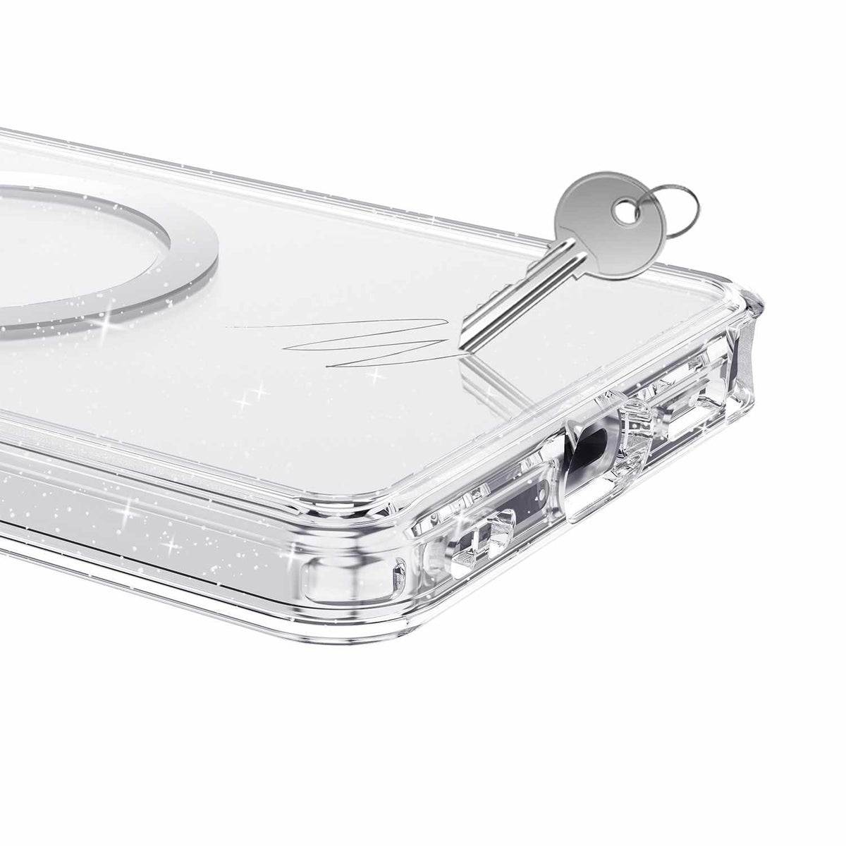 Avana Starlight Case w/Magnets Silver for Samsung Galaxy S26 Ultra