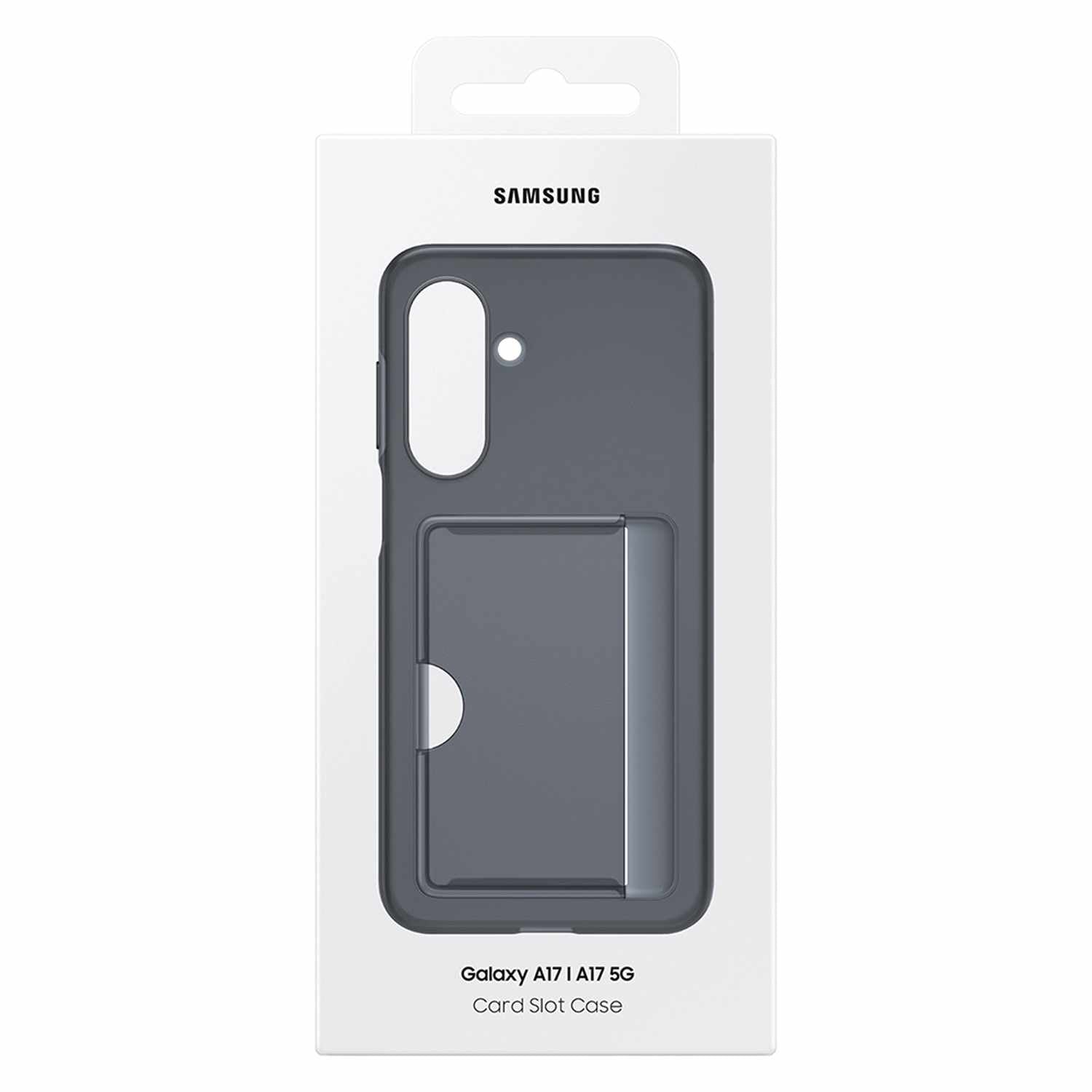 Samsung Card Slot Case Black for Galaxy A17