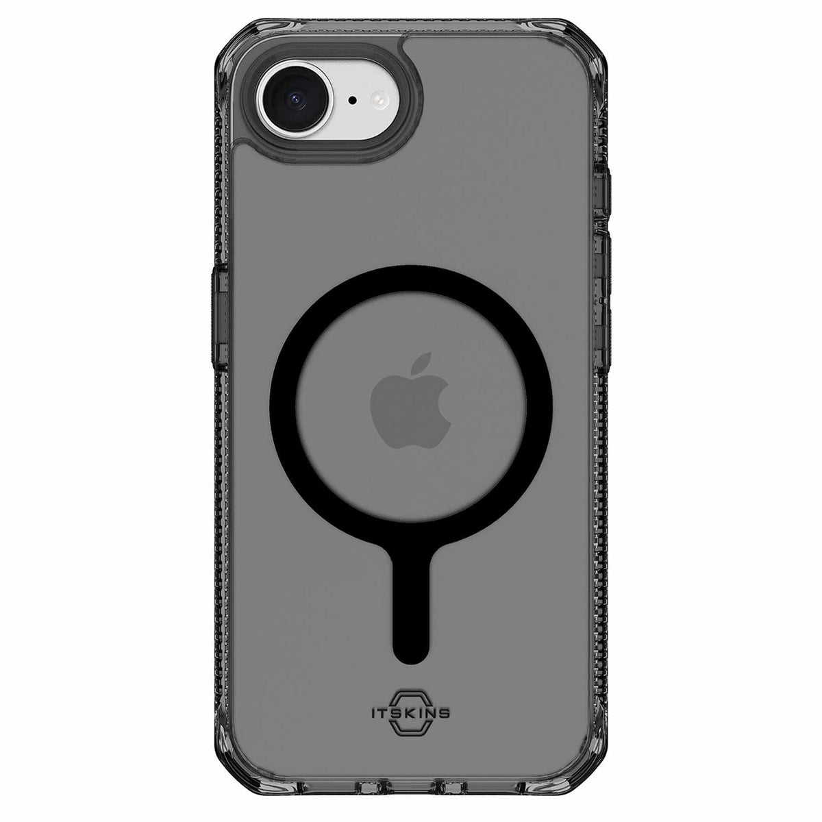 ITSKINS Hybrid_R Magsafe Clear Case Smoke for iPhone 17e, iPhone 16e
