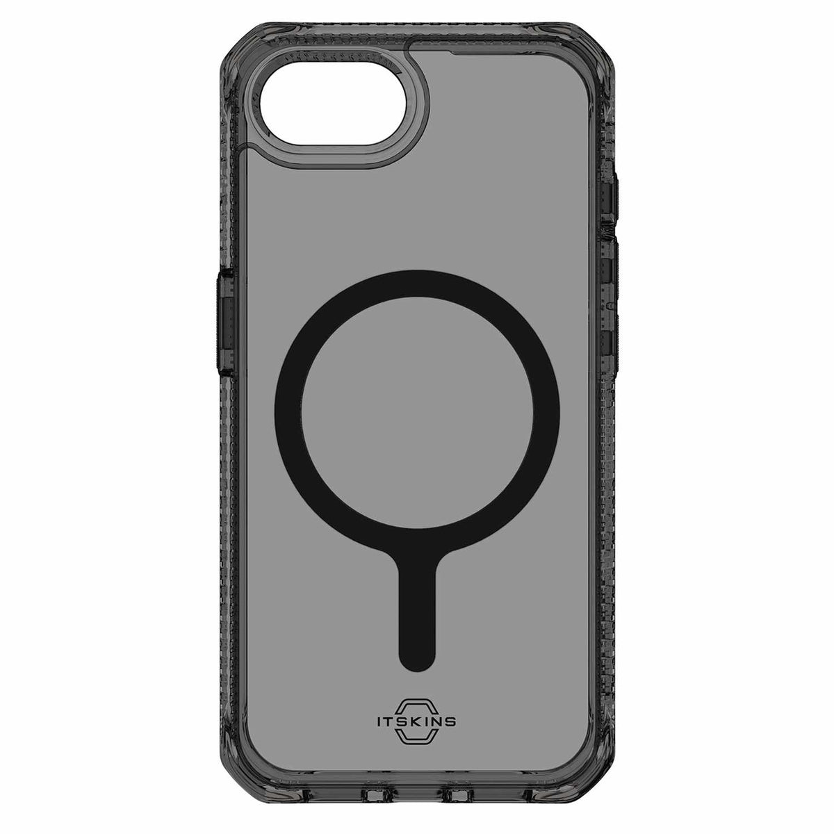 ITSKINS Hybrid_R Magsafe Clear Case Smoke for iPhone 17e, iPhone 16e