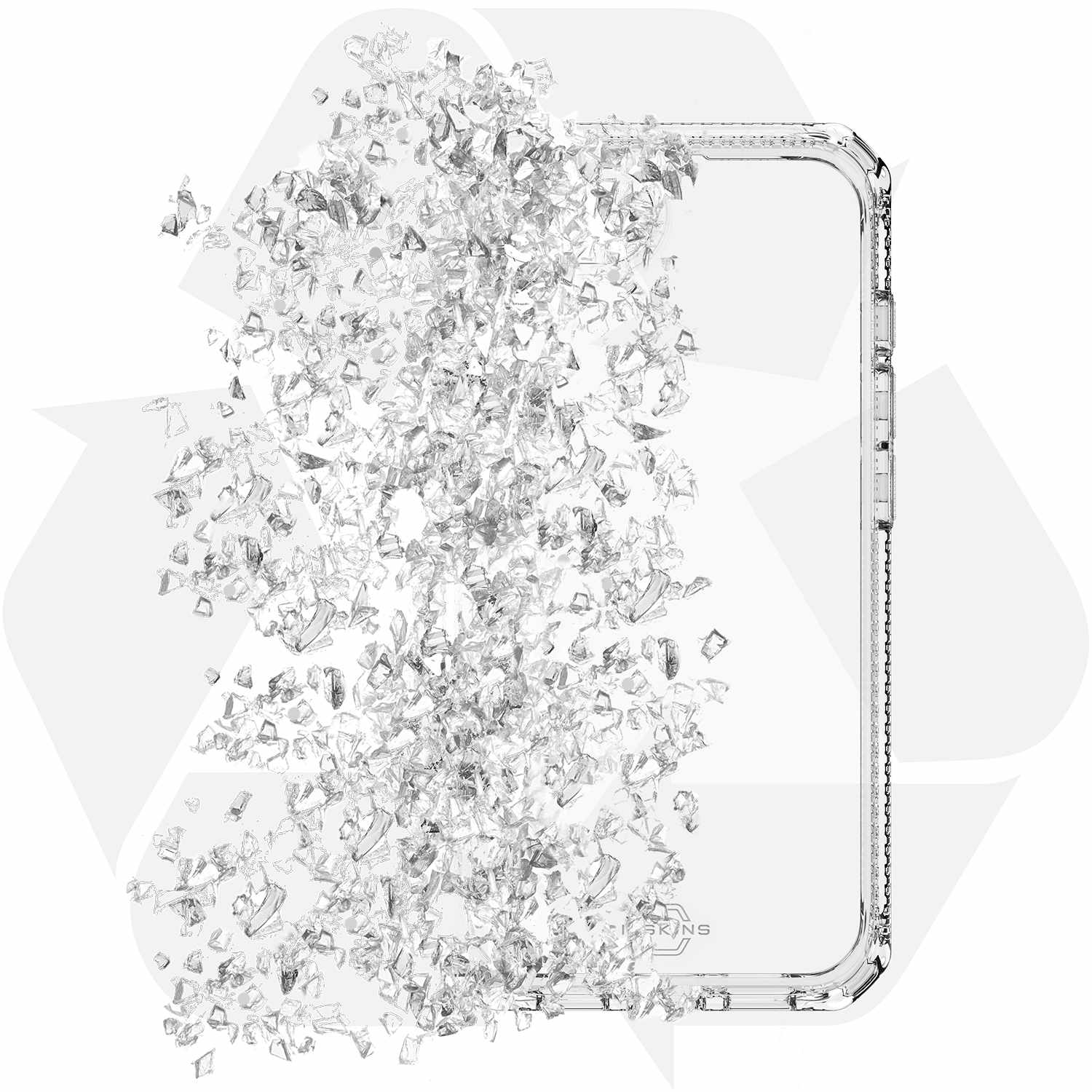 ITSKINS Spectrum_R Clear Case for iPhone 17e, iPhone 16e