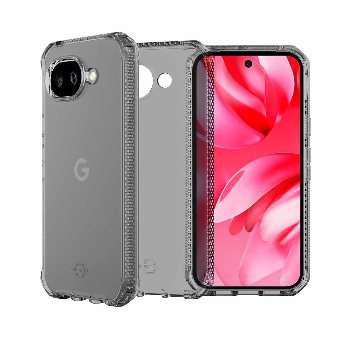 ITSKINS Spectrum_R Clear Case Smoke for Pixel 10a