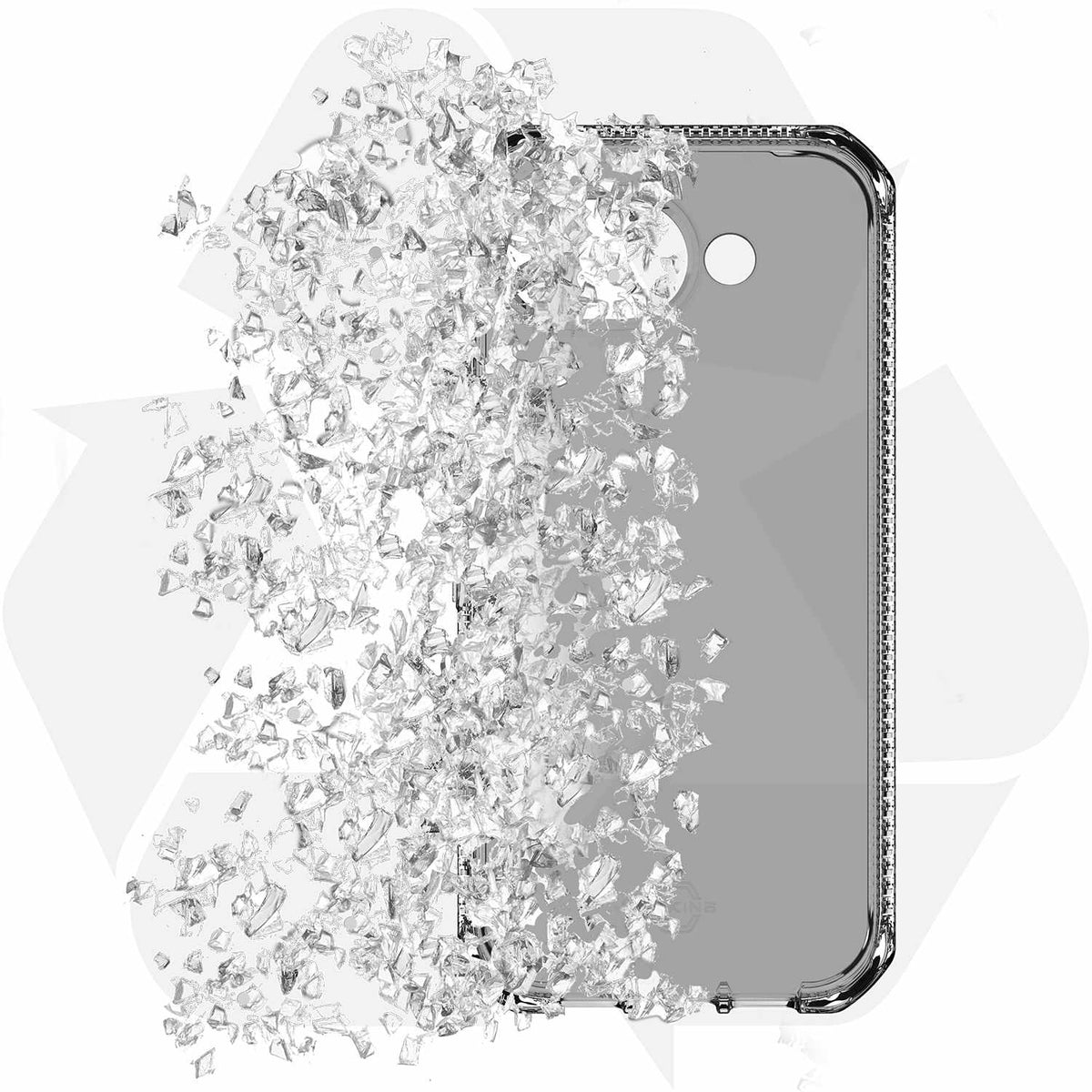 ITSKINS Spectrum_R Clear Case Smoke for Pixel 10a