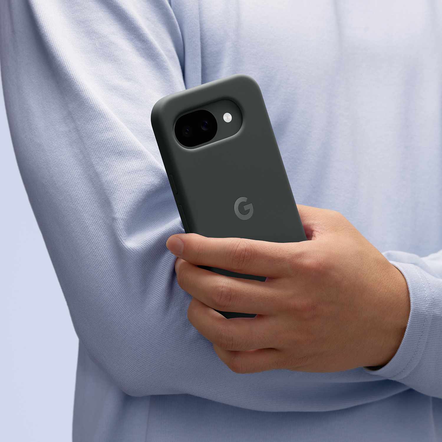 Google Silicone Case Obsidian for Pixel 10a