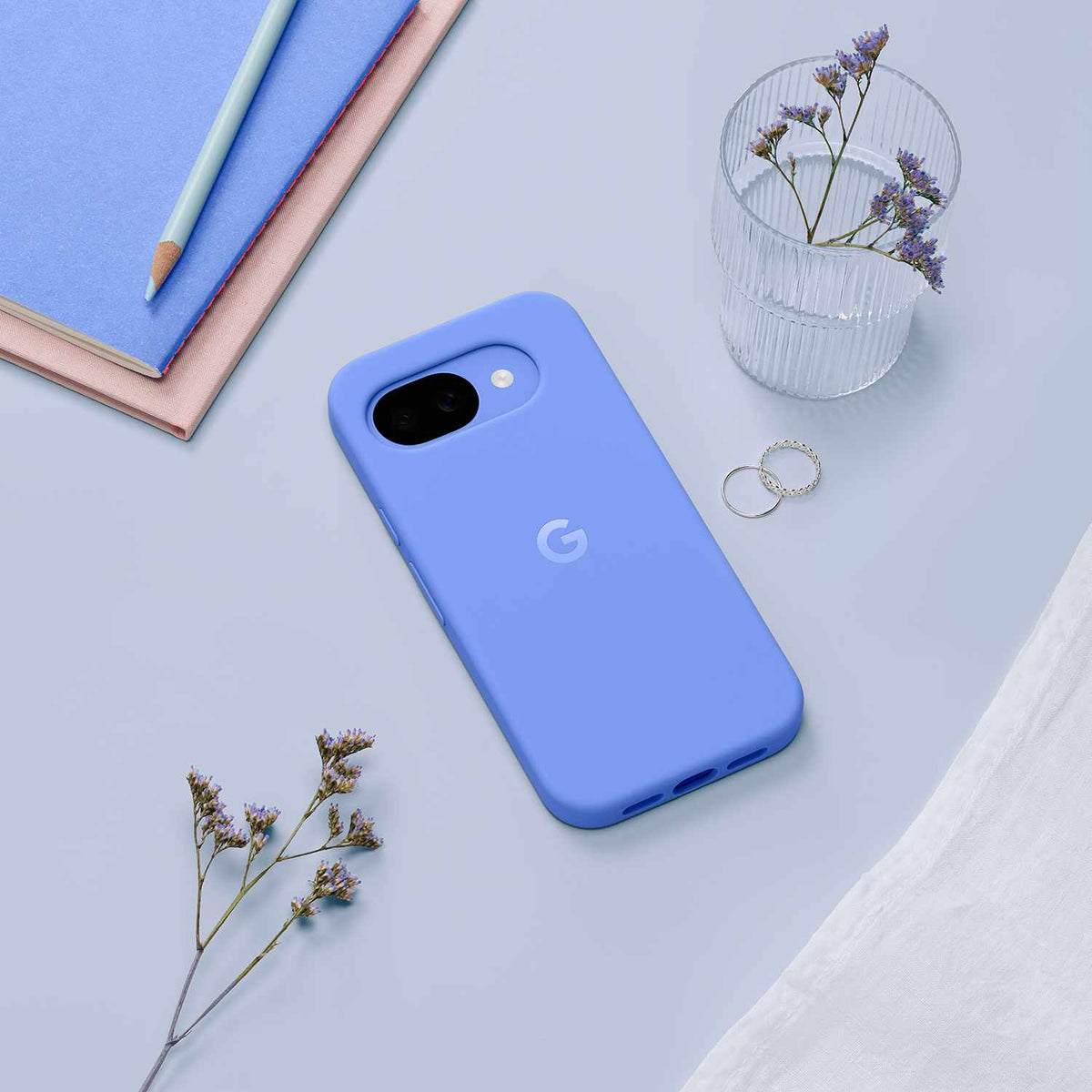 Google Silicone Case Lavender Purple for Pixel 10a