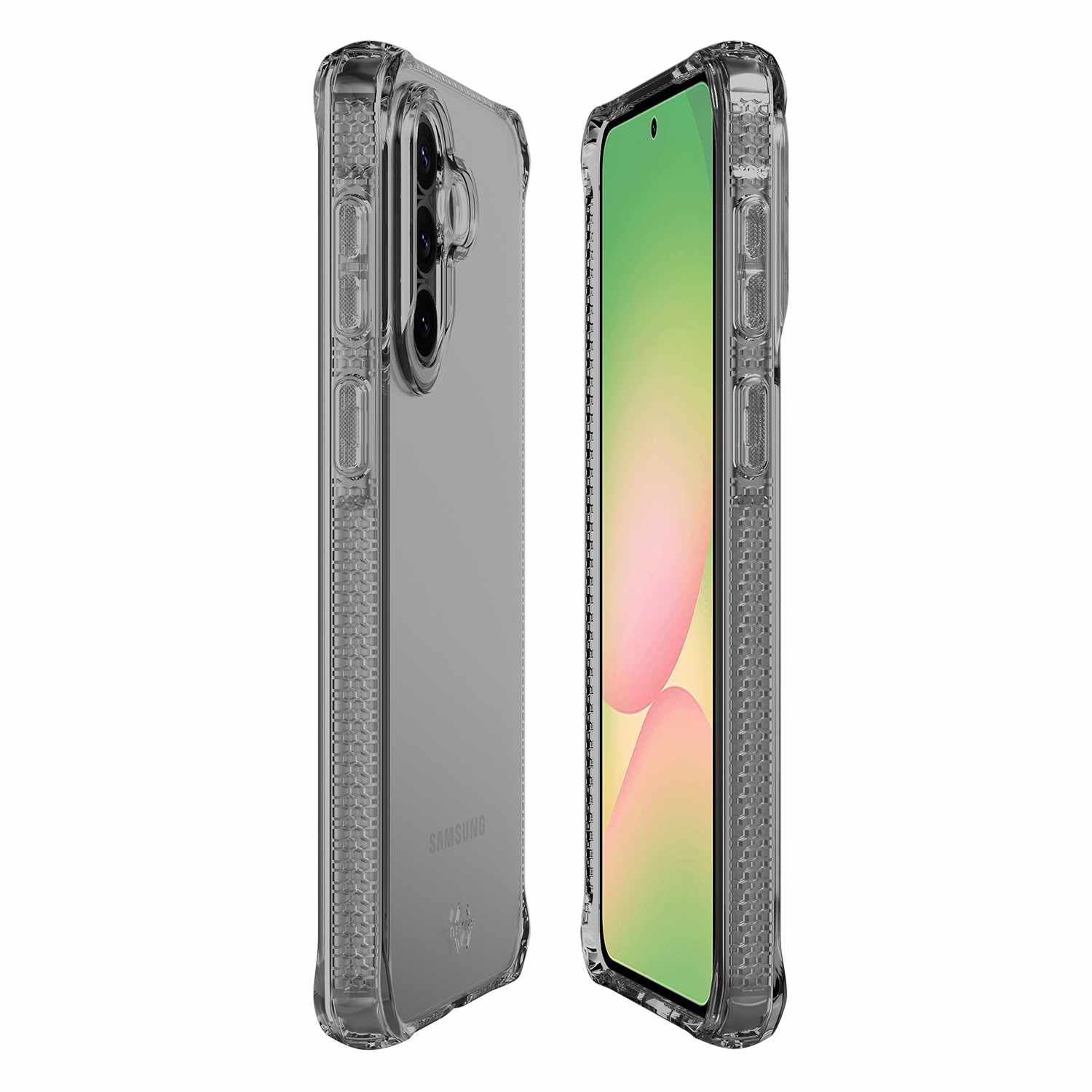 ITSKINS Spectrum_R Clear Case Smoke for Galaxy A57