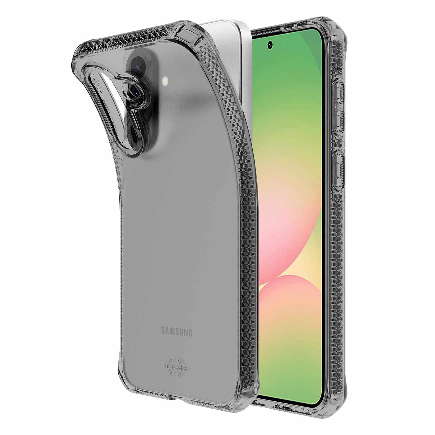 ITSKINS Spectrum_R Clear Case Smoke for Galaxy A57