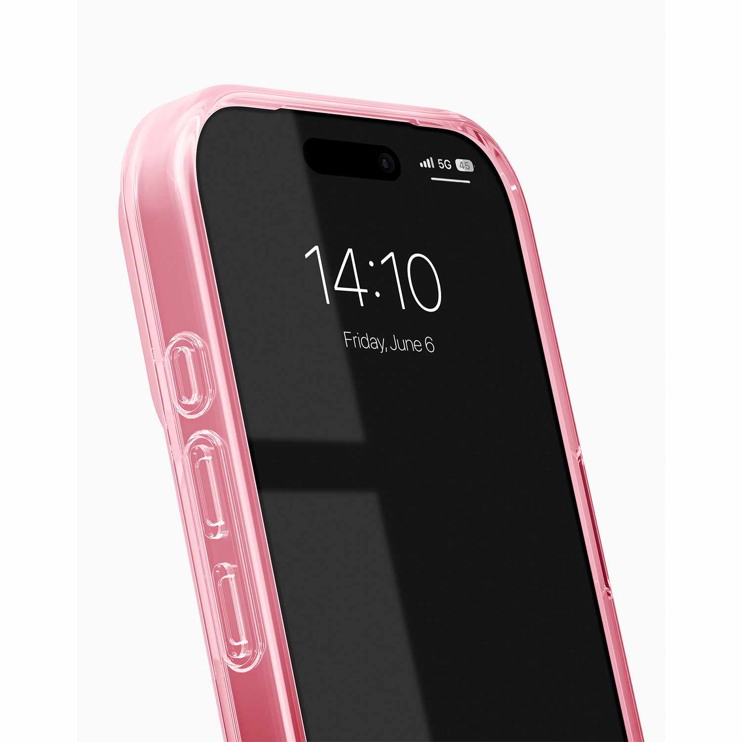 Ideal of Sweden Glitter Glow MagSafe Case Cherry Lacquer for iPhone 17 Pro