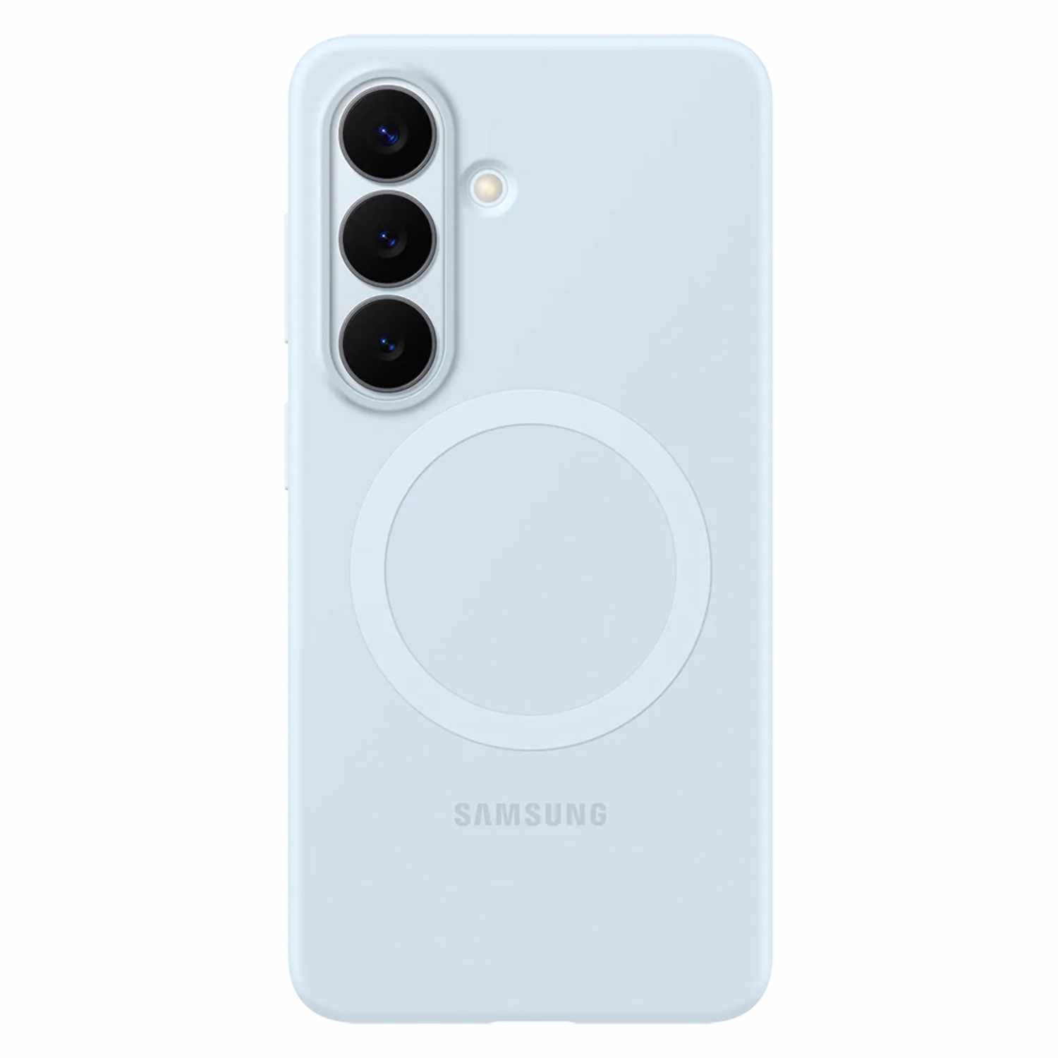 Samsung Silicone Case with Magnets Light Blue for Galaxy S26