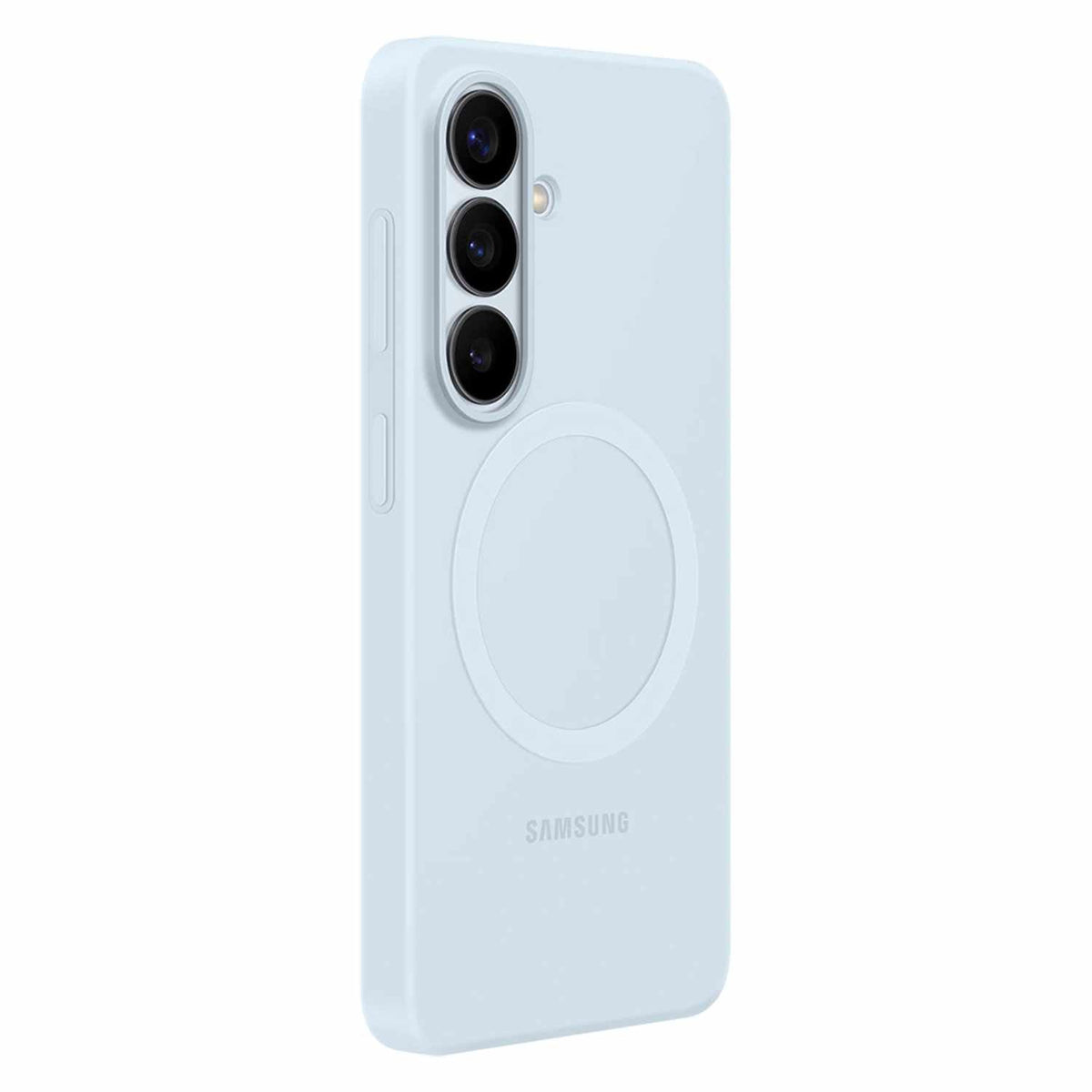 Samsung Silicone Case with Magnets Light Blue for Galaxy S26