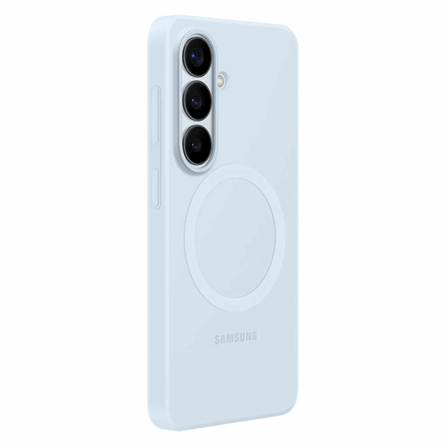 Samsung Silicone Case with Magnets Light Blue for Galaxy S26