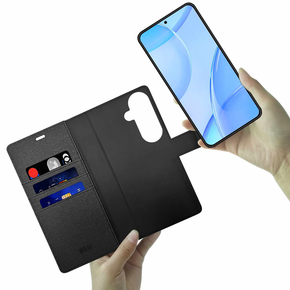 Blu Element Folio 2-in-1 Case Black for Galaxy A57
