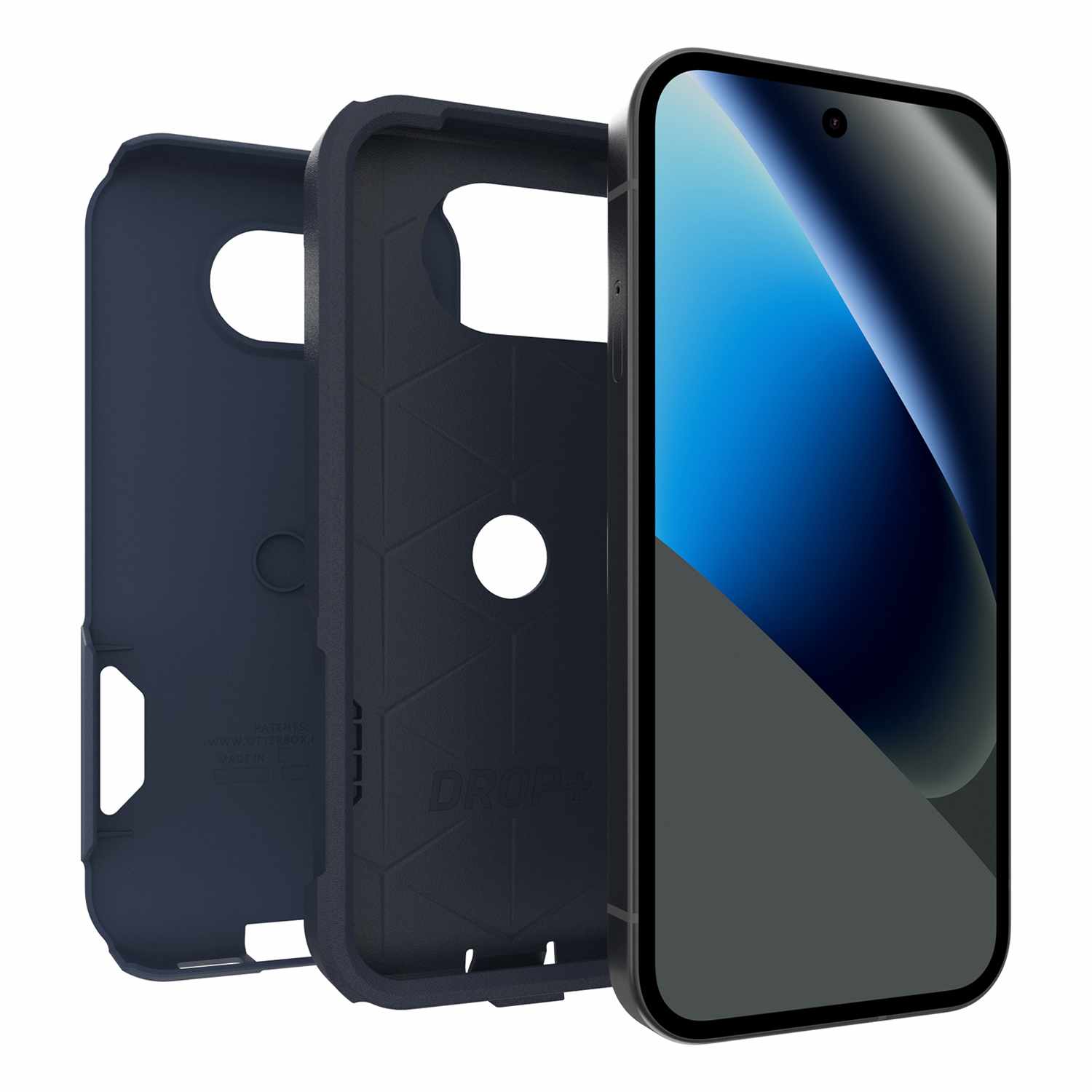 OtterBox Commuter Case Blue Sentiment for Pixel 10a
