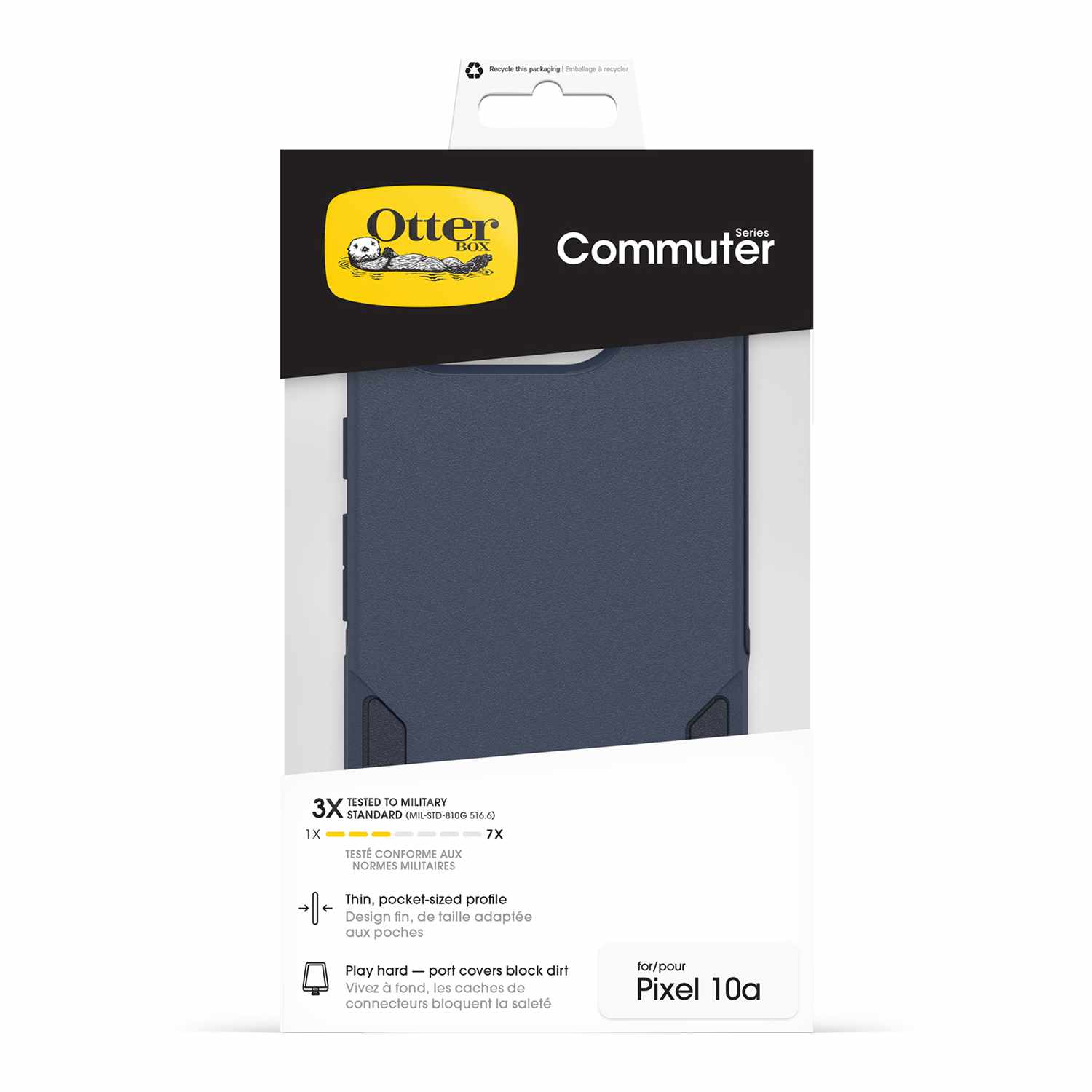 OtterBox Commuter Case Blue Sentiment for Pixel 10a