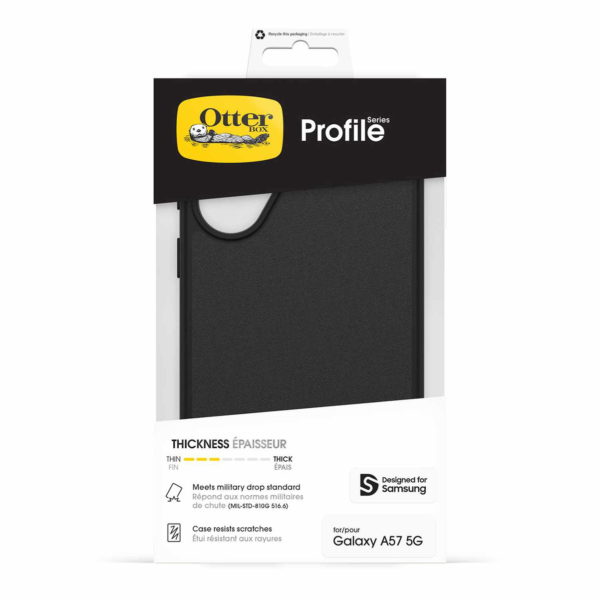 OtterBox Profile Case Black for Galaxy A57