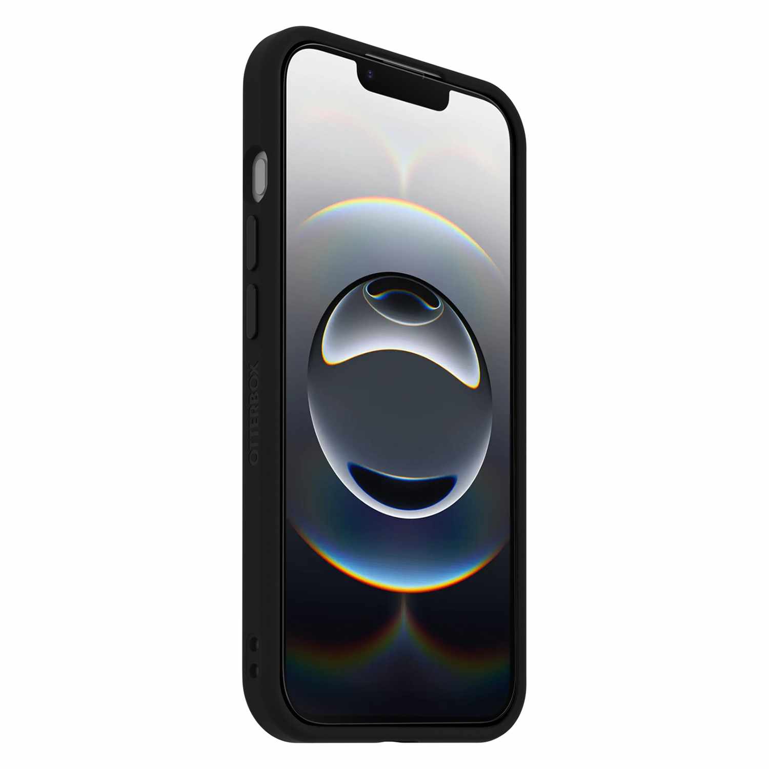 OtterBox Figura Case Black and Glass Screen Protector Bundle for iPhone 17e, iPhone 16e, iPhone 15, iPhone 14, iPhone 13